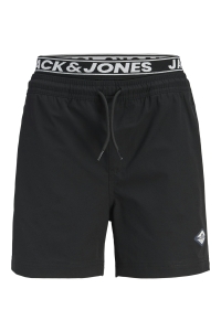 Jack and Jones boys JPSTMAUI SURF DOUBLE WB SWIMSHORT S: black
