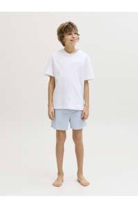 Jack and Jones boys JPSTMAUI WAVE LOGO SWIM SHORTS SN J: celestial blue