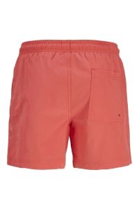 Jack and Jones boys JPSTMAUI WAVE LOGO SWIM SHORTS SN J: hot coral