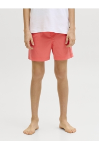 Jack and Jones boys JPSTMAUI WAVE LOGO SWIM SHORTS SN J: hot coral