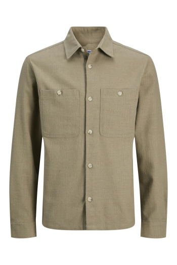 JACK%JONES PREMIUM JPRBLURAYLE LINEN BL. SOLID LS SHIR: