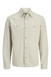 JACK%JONES PREMIUM JPRBLURAYLE LINEN BL. SOLID LS SHIR: moonstruck/regular fit