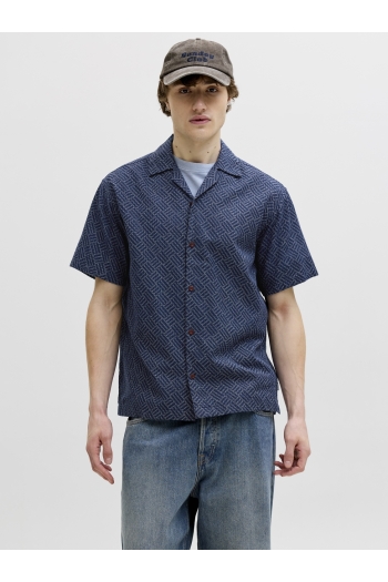 Jack and Jones  JPRBLUWINSON PRINT DOBBY S/S SHIRT :