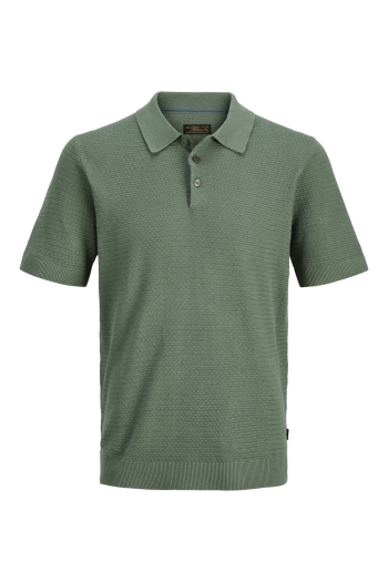 Jack and Jones  JPRBLURILEY KNIT POLO SS SN