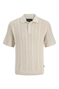 Jack and Jones JPRBLAWINSTON KNIT POLO SS SN ancient scroll