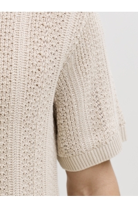 Jack and Jones JPRBLAWINSTON KNIT POLO SS SN ancient scroll