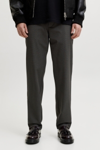 Jack and Jones JPSTOLLIE CONNOR CHINO NOOS dark earth/houndstooth