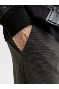 Jack and Jones JPSTOLLIE CONNOR CHINO NOOS dark earth/houndstooth