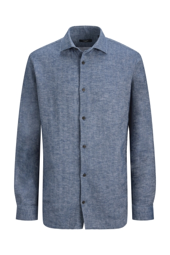 Jack and Jones  JPRBLAPARKER LINEN BLEND L/S SHIRT