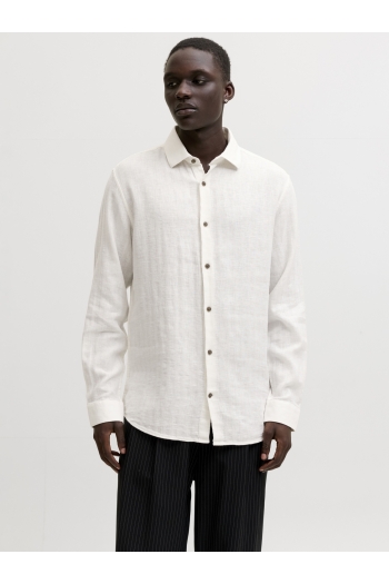 Jack and Jones  JPRBLAPARKER LINEN BLEND L/S SHIRT