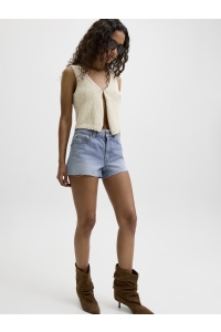 Jack and Jones JXIRINA WIDE HW SHORTS DNM medium blue denim/r348
