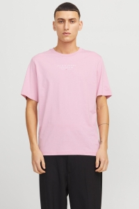 Jack and Jones JPRBLAOWEN SS BRANDING TEE SN misty rose