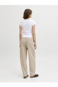 Jack and Jones JXCHLOE LIZZA BARREL MW PANTS PNT oxford tan