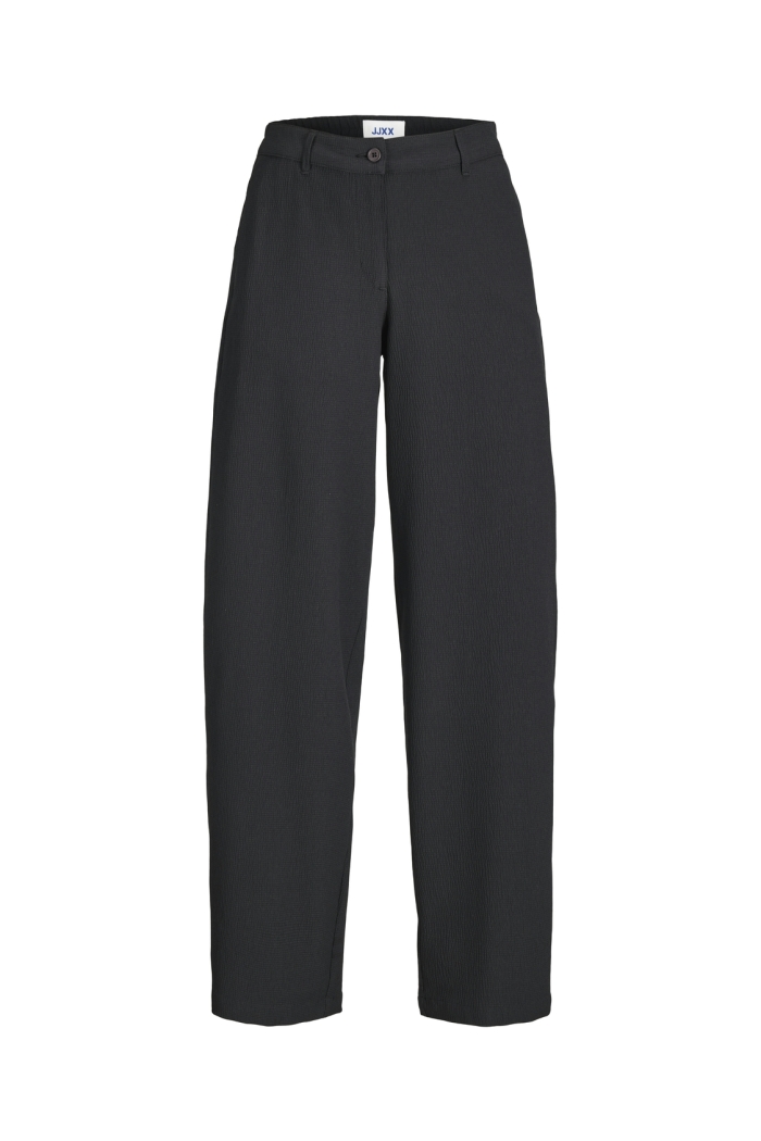 Jack and Jones JXCHLOE LIZZA BARREL MW PANTS PNT black