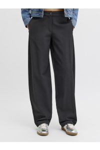Jack and Jones JXCHLOE LIZZA BARREL MW PANTS PNT black
