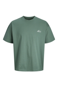 Jack and Jones JCODUST SCRIPT BACK TEE SS CREW NEC: north atlantic