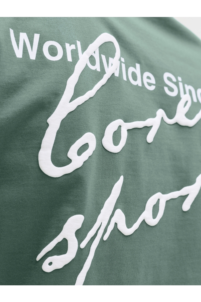 Jack and Jones JCODUST SCRIPT BACK TEE SS CREW NEC: north atlantic