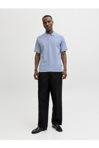 Jack and Jones JPRBLAETHAN DETAIL SS POLO SN chambray blue