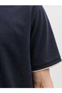 Jack and Jones JPRBLAETHAN DETAIL SS POLO SN night sky