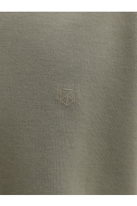 Jack and Jones JPRBLAETHAN SS ZIP POLO SN smokey olive