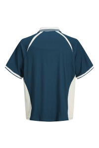 JACK&JONES ORIGINALS JCOCLUB RIBBED FOOTBALL POLO SS poseidon