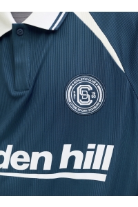 JACK&JONES ORIGINALS JCOCLUB RIBBED FOOTBALL POLO SS poseidon