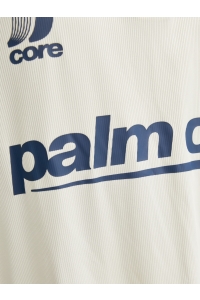 JACK&JONES ORIGINALS JCOCLUB RIBBED FOOTBALL POLO SS bright white