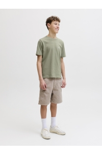 Jack and Jones boys JORMONTAUK BACK GRAPHIC TEE SS EA26: seagrass