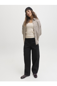 Jack and Jones JXHAZEL KIRA BARREL MW PANTS PNT NO: black