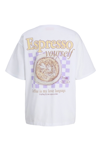 Jack and Jones  JXLATTE SS LOOSE TEE JRS