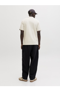 Jack and Jones JJDAYTONA POLO SS SN antique white/melange