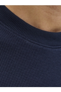 Jack and Jones JJDAYTONA TEE SS CREW NECK SN navy blazer