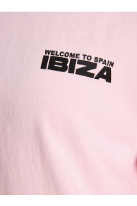 Jack and Jones JXMILLOW LOOSE SS TEE JRS SP226 pink lady/welcome to spain ibiza