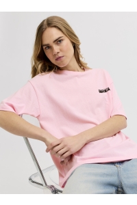 Jack and Jones JXMILLOW LOOSE SS TEE JRS SP226 pink lady/welcome to spain ibiza