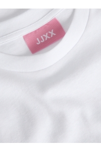 Jack and Jones JXMILLOW LOOSE SS TEE JRS SP226 bright white/manarola