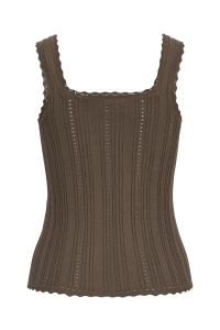 Jack and Jones JXGIANNA TOP KNIT chocolate martini