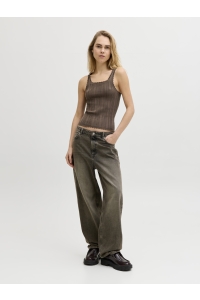 Jack and Jones JXGIANNA TOP KNIT chocolate martini