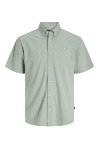 Jack and Jones JPRBLUBLAKE PIQUE DETAIL S/S SHIRT laurel wreath