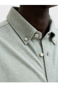 Jack and Jones JPRBLUBLAKE PIQUE DETAIL S/S SHIRT laurel wreath