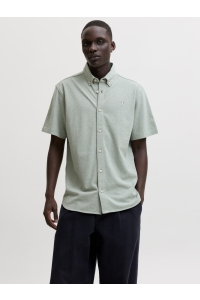 Jack and Jones JPRBLUBLAKE PIQUE DETAIL S/S SHIRT laurel wreath