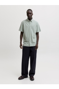 Jack and Jones JPRBLUBLAKE PIQUE DETAIL S/S SHIRT laurel wreath