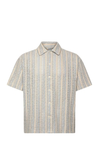 Jack and Jones JORCOTEDAZUR BELLAGIO CROCHETSHIRT : cashmere blue