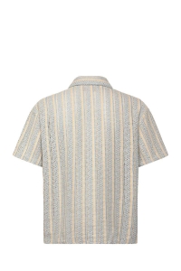 Jack and Jones JORCOTEDAZUR BELLAGIO CROCHETSHIRT : cashmere blue