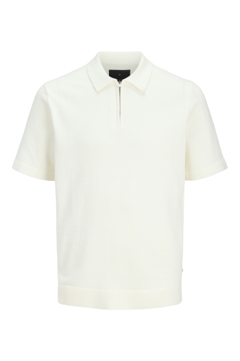 Jack and Jones  JPRBLAMILANO SPRING KNIT ZIP POLO S:
