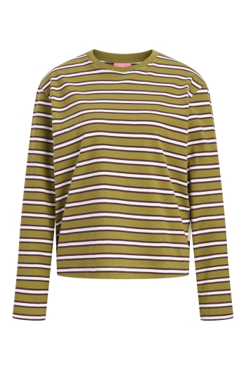Jack and Jones  JXSOPHIA BOXY LS STRIPE TEE JRS SN