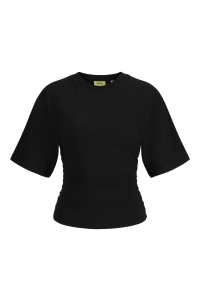 Jack and Jones JXELORA STR SS TEE JRS black