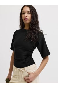 Jack and Jones JXELORA STR SS TEE JRS black