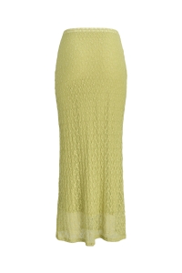 Jack and Jones JXMONROE STR MW LACE SKIRT JRS fern