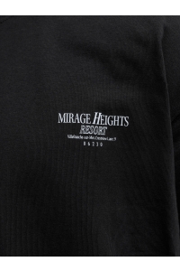 Jack and Jones JORSANREMO BACK TEE SS CREW NECK SN black