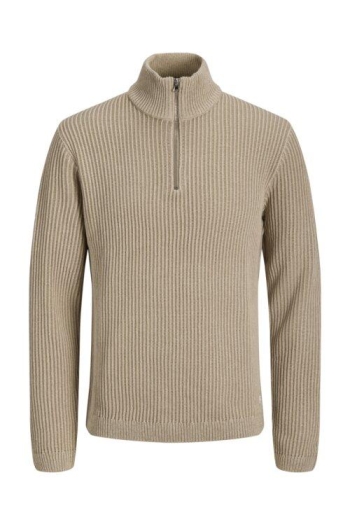 Jack and Jones  JJEDOVER KNIT HALF ZIP